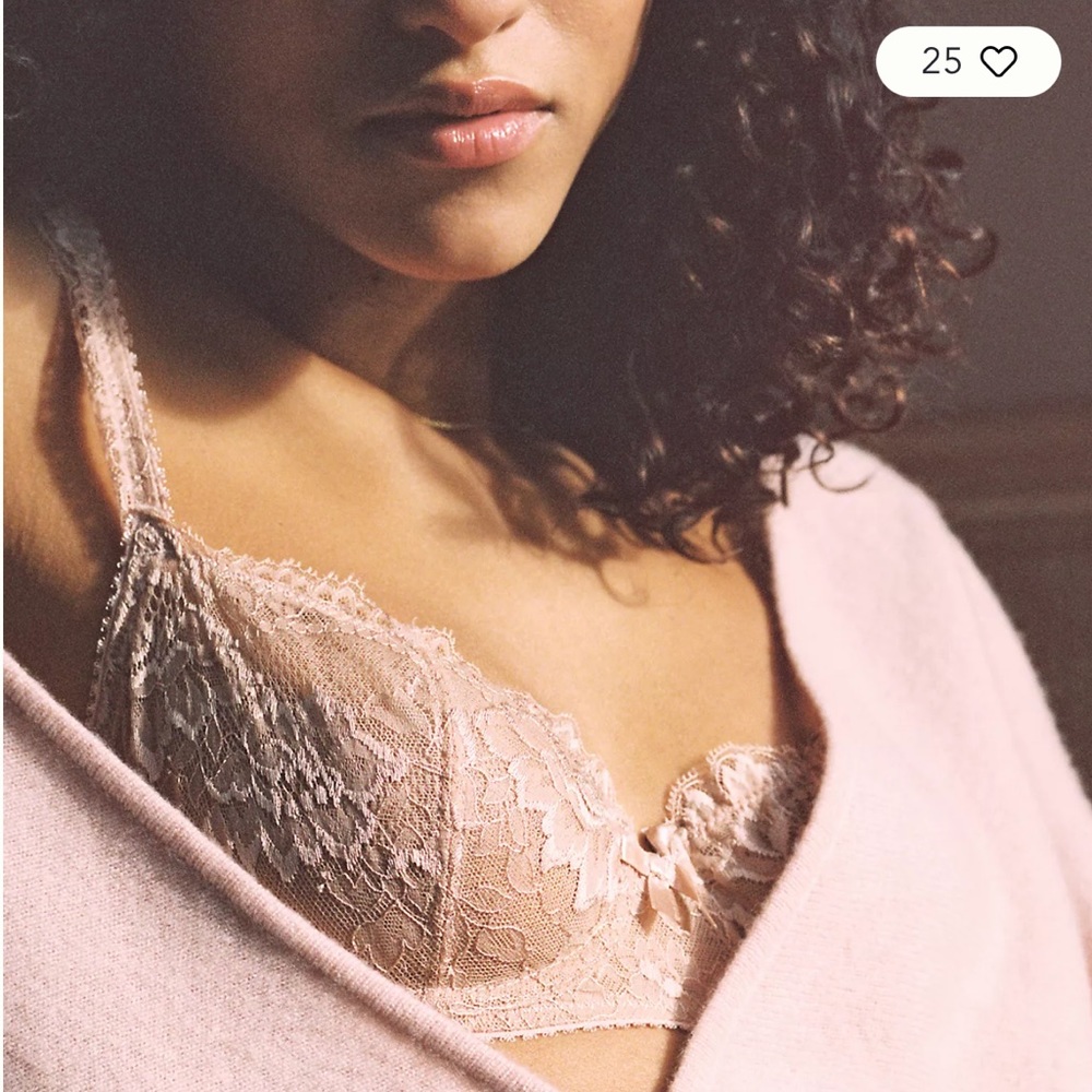ANTHROPOLOGIE Journelle Balconette Isabel Lace Bra - Picture 4 of 16